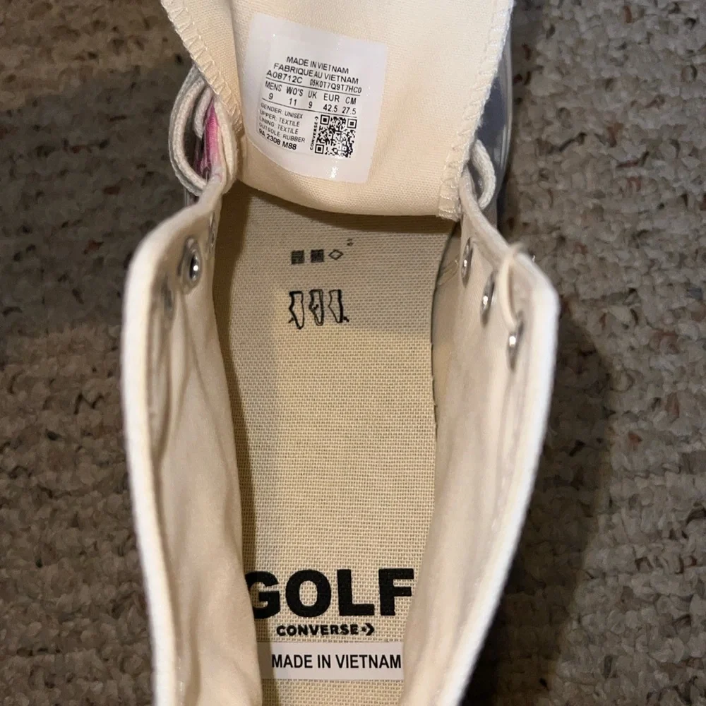 NWT Golf Wang X Converse By Tyler The Creator Airbrushed Chuck Taylor Shoes Sz 9 - Picture 8 of 8